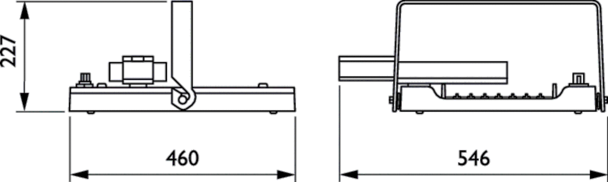 LED-Hallenleuchte BY480P LED #41464100