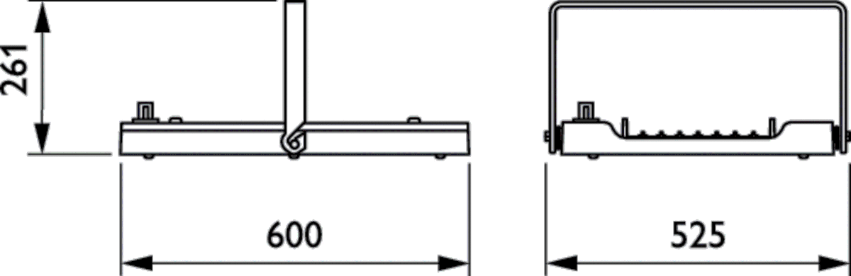 LED-Hallenstrahler BY481P LED #40781000