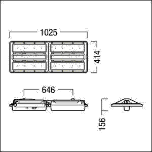 LED-Hallenleuchte CR2PL L35k #42945272