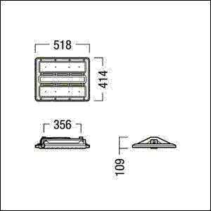 LED-Hallenleuchte CR2PL M25k #42948071