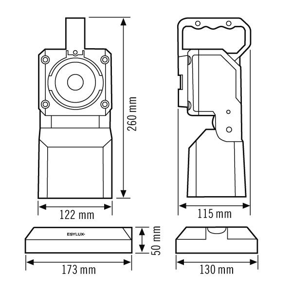 Handscheinwerfer SLP-2