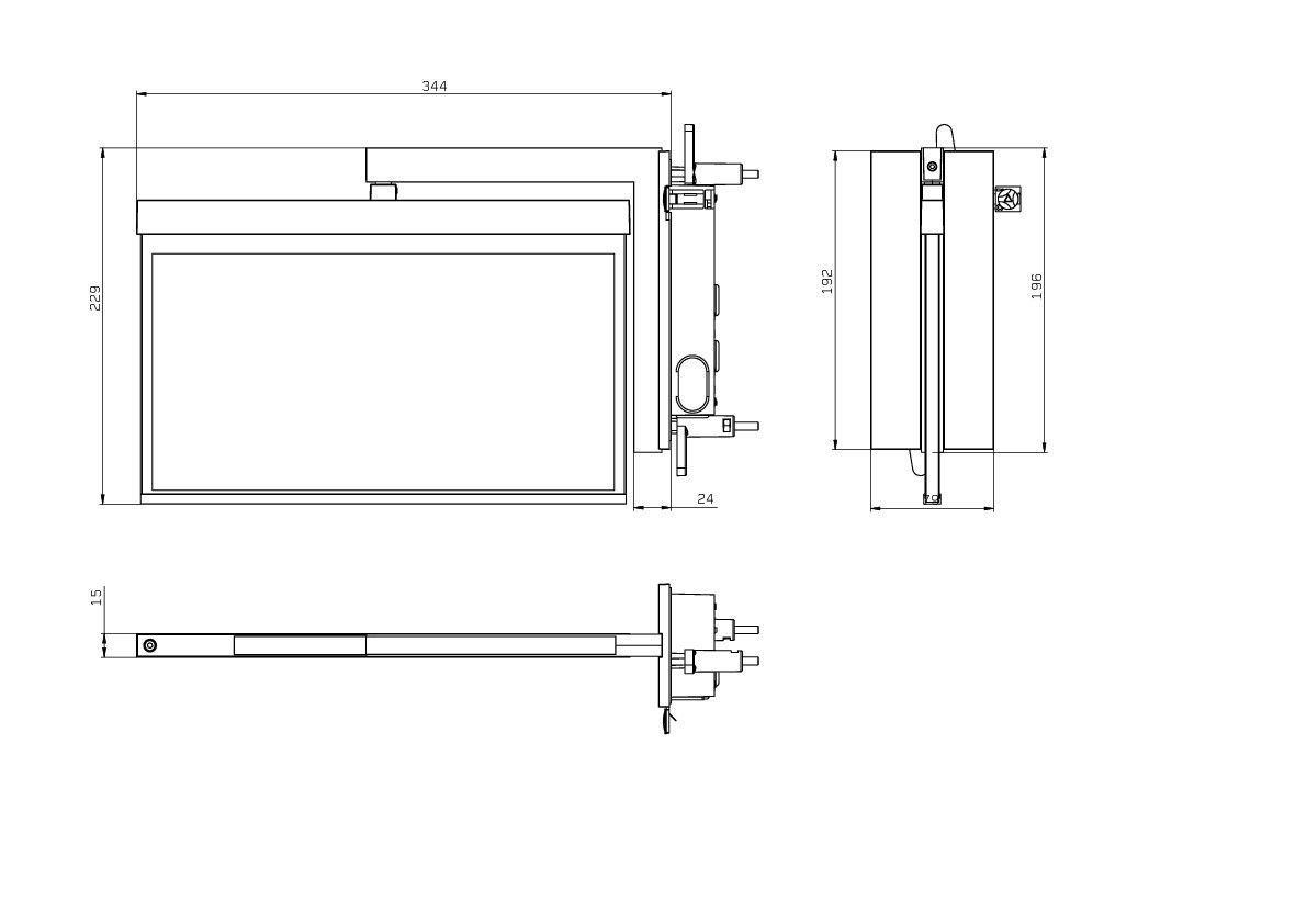 LED-Rettungszeichenleuchte AXRA001SC