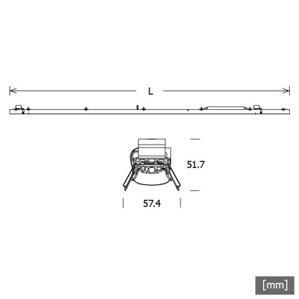 LED-Lichteinsatz LKL070118400985U19D.