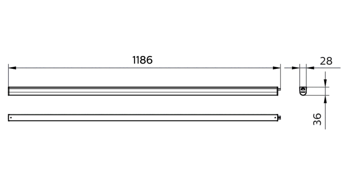 LED-Lichtleiste BN021C LED #52791199