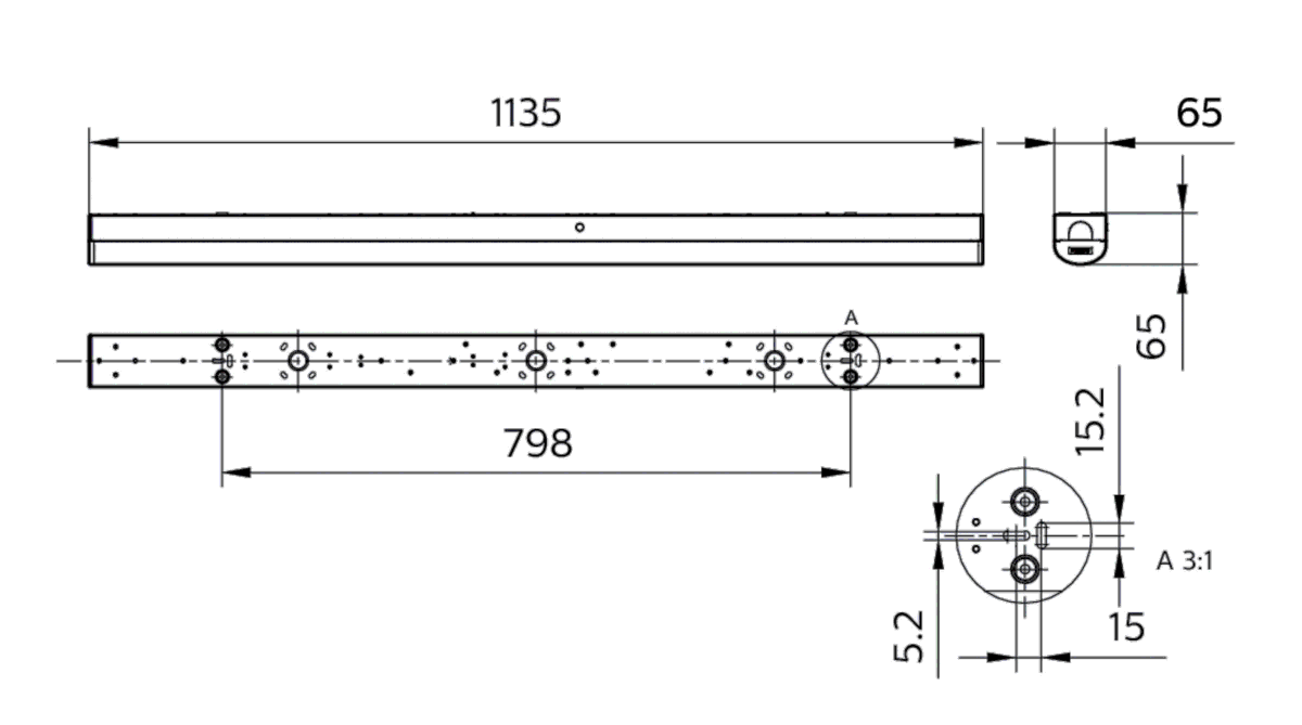 LED-Lichtleiste BN126C LED #10021300