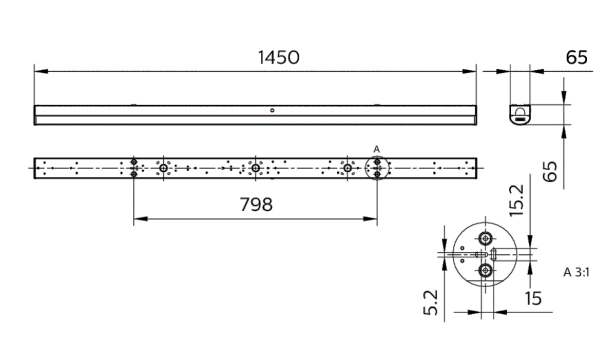 LED-Lichtleiste BN126C LED #10026800