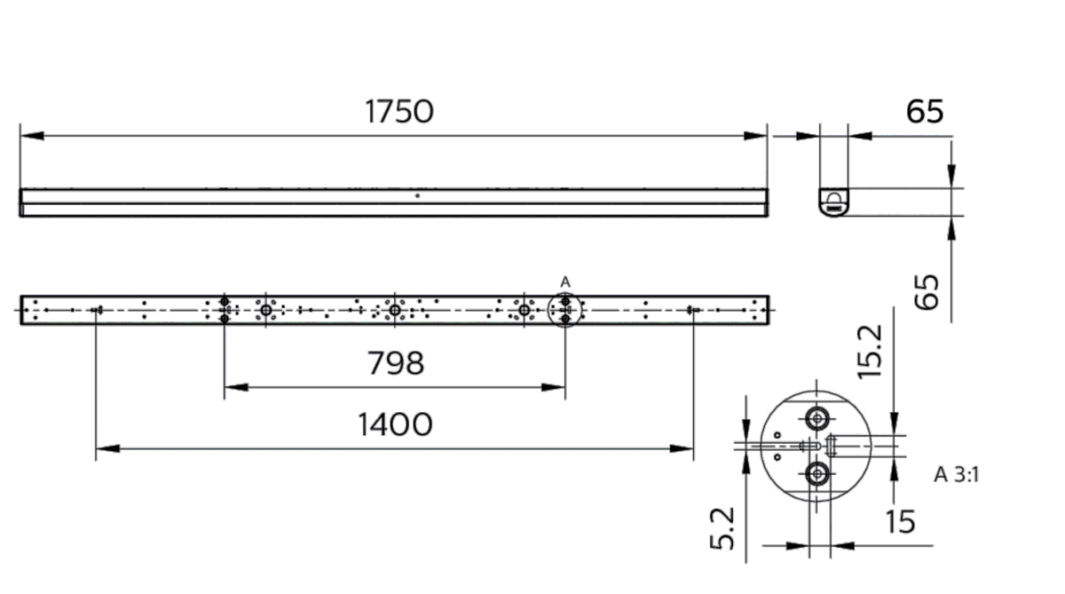 LED-Lichtleiste BN126C LED #94888499