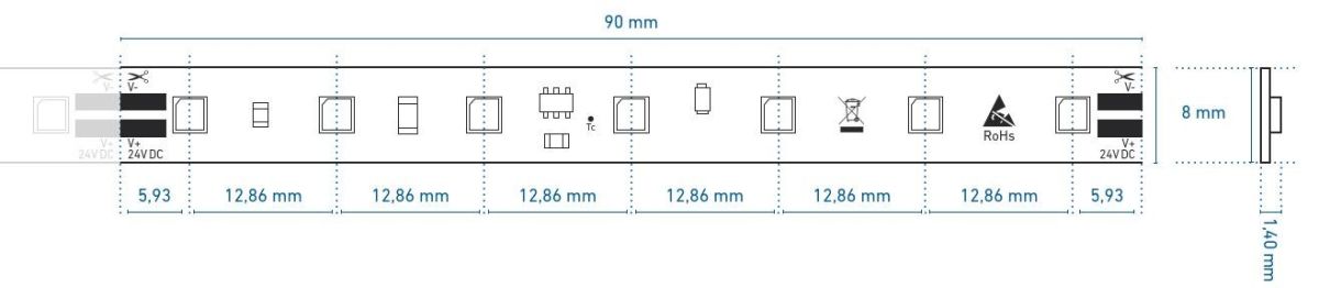 LED Streifen 5,04m 50415933