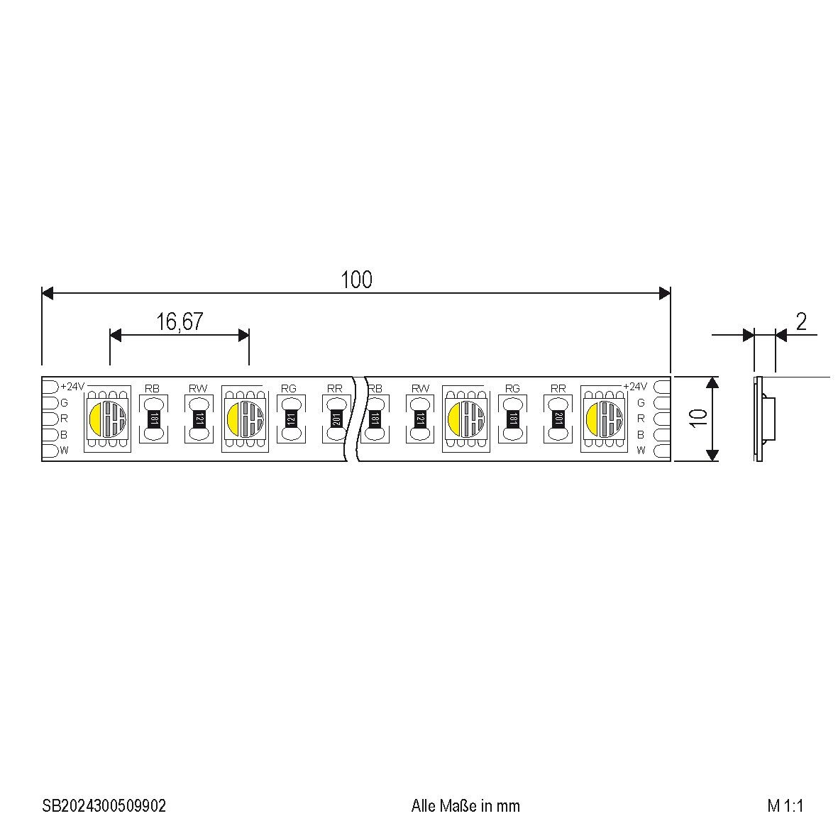 LED-Strip 24V SB2024150509902