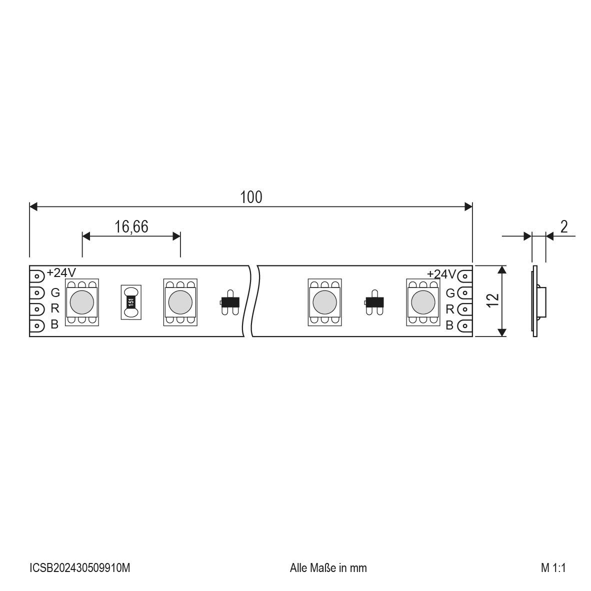 LED-Strip ICSB202430509910M