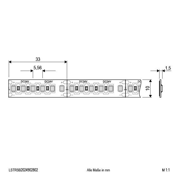 LED-Strip LSTRSB2024902802