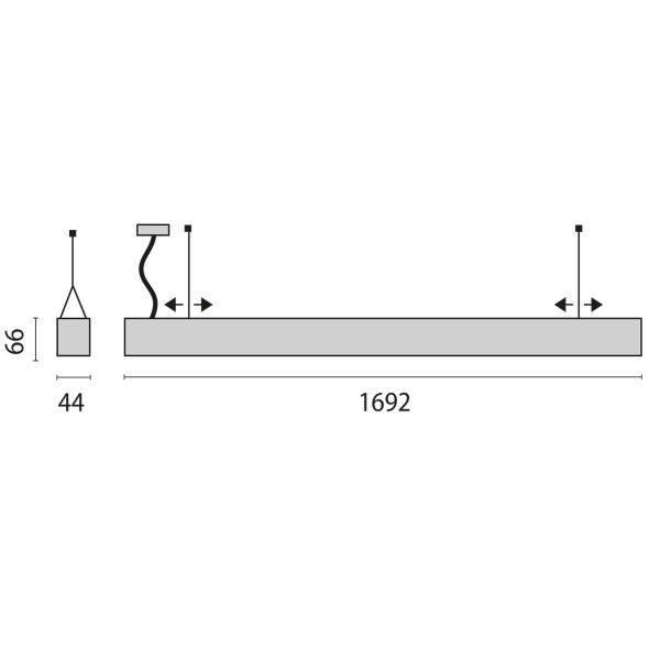 LED-Pendelleuchte 3117918