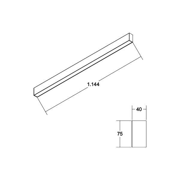 LED-Anbauprofilleuchte 77144074