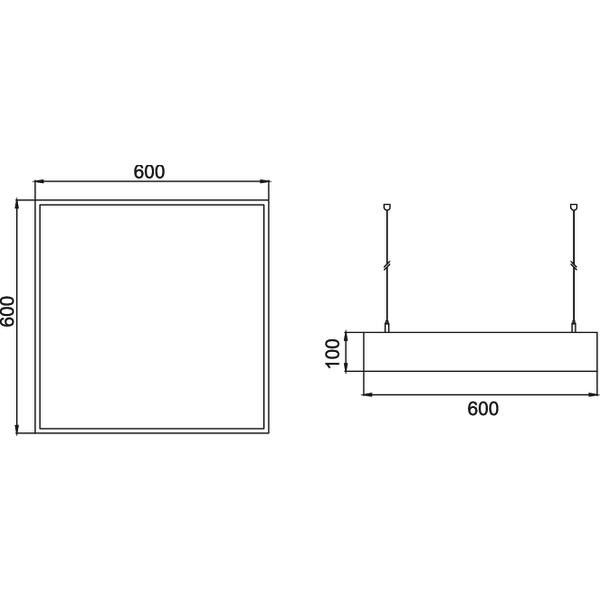 LED-Pendelleuchte direkt 13720174