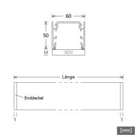 LED-Pendelleuchte MLP060118303AOV/D.sw