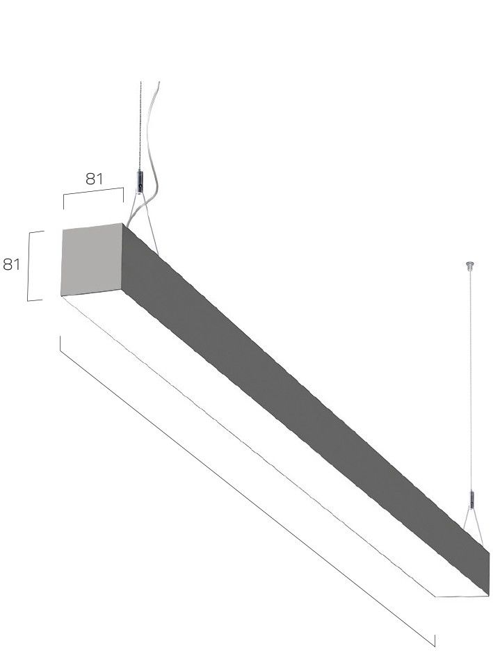 LED-Pendelleuchte LG5AEE-840E-L1475-Y