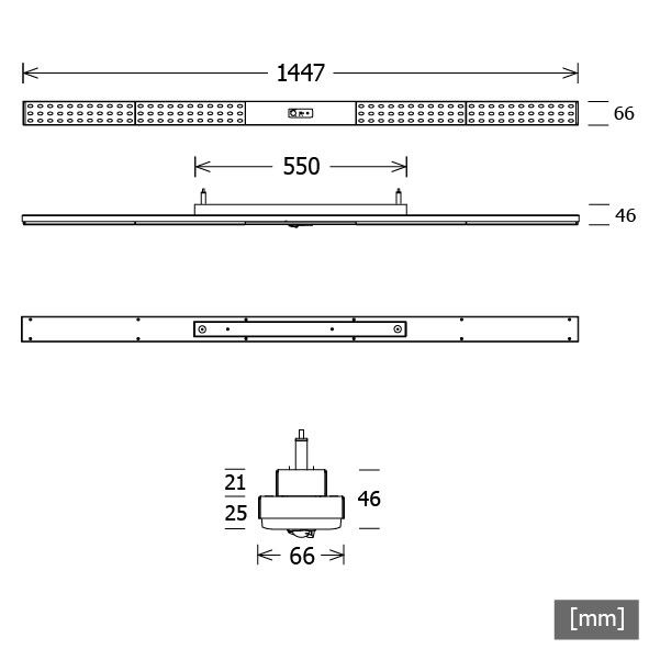 LED-Pendelleuchte LUZP1510683060ORGRsw