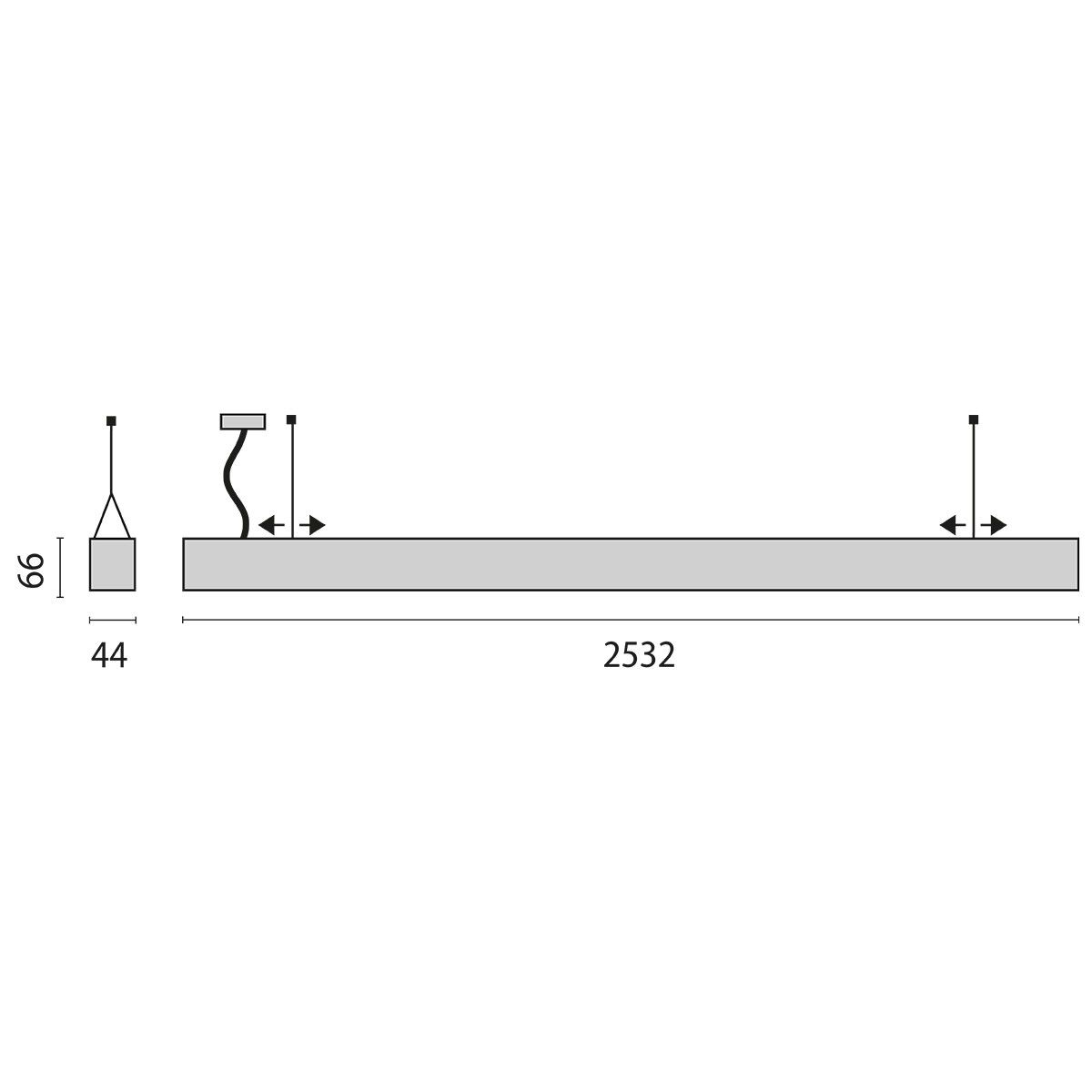 LED-Pendelleuchte 3117896