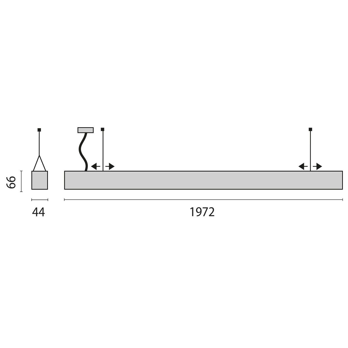 LED-Pendelleuchte 3117899