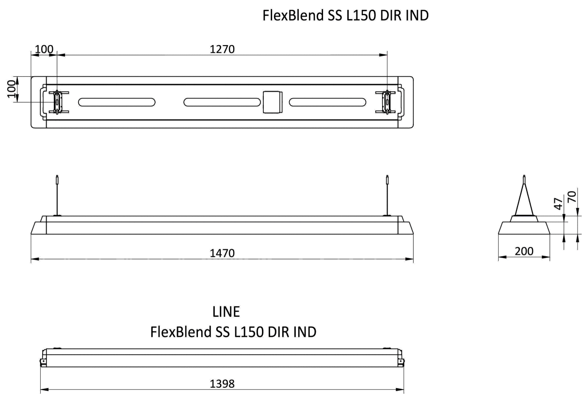 LED-Pendelleuchte SP342P 45S #10365800