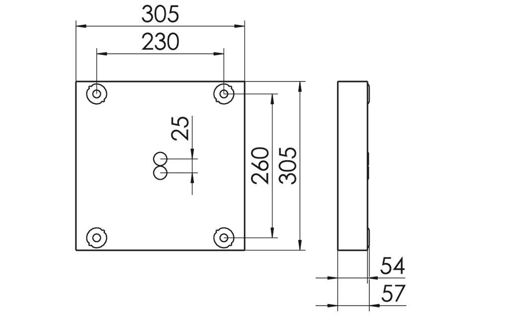 LED-Aufbaudownlight MIREFA #SPG0320249AQ