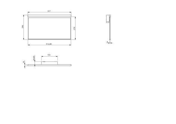 LED-Rettungszeichenleuchte AGW003SC