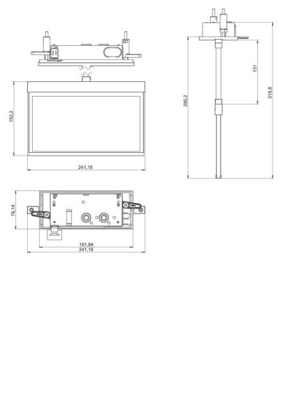 LED-Rettungszeichenleuchte AMCP003SC-AZ