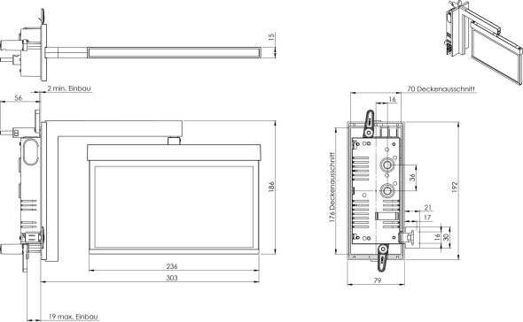 LED-Rettungszeichenleuchte AMRA401SC-E