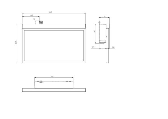 LED-Rettungszeichenleuchte AXWT009ML-AZ