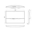 LED-Sicherheitsleuchte WEF421SC-AZ