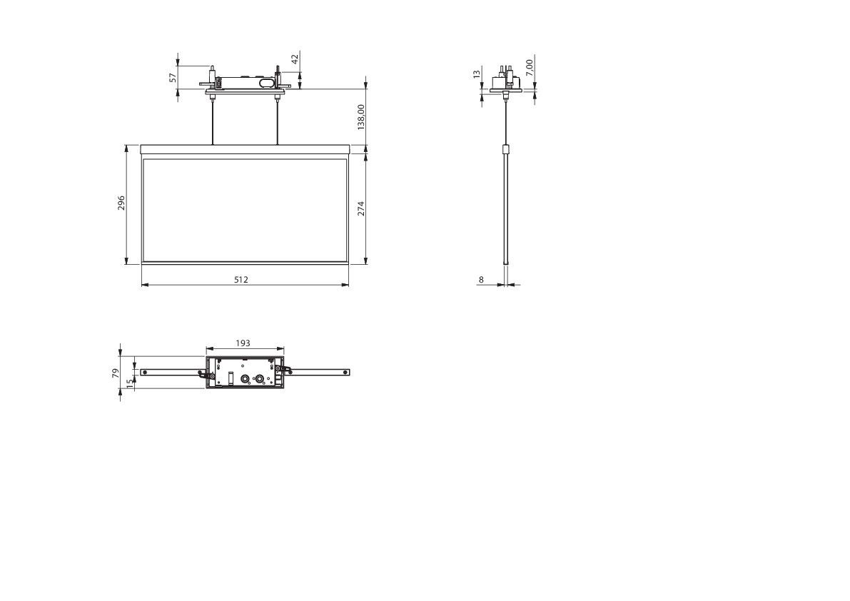 LED-Rettungszeichenleuchte AGCC001SC