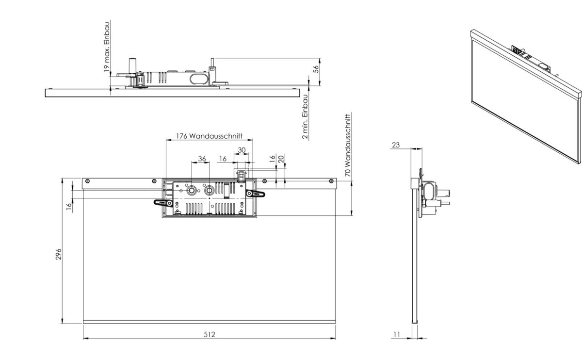 LED-Rettungszeichenleuchte AGR401SC