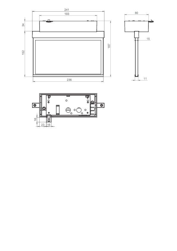 LED-Rettungszeichenleuchte AMD001SC