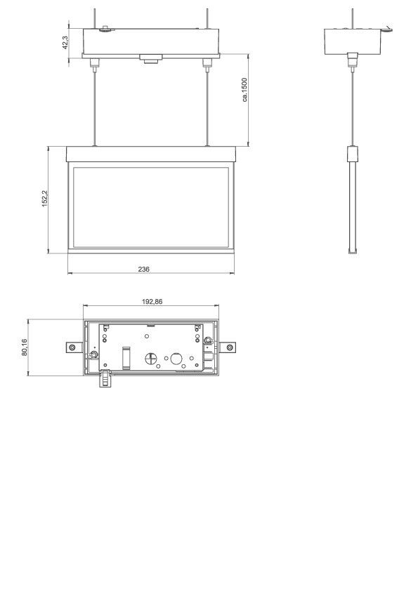 LED-Rettungszeichenleuchte AMDT009ML-AZ