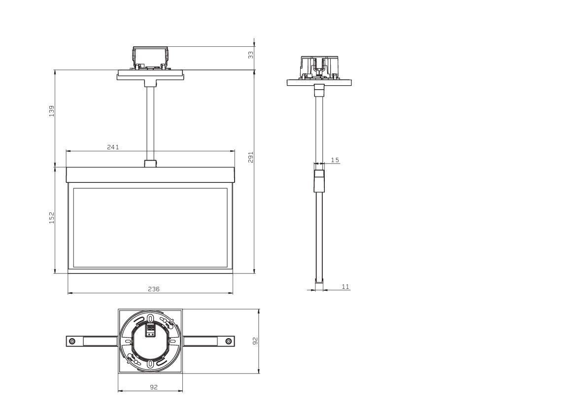 LED-Rettungszeichenleuchte AMEP001SC