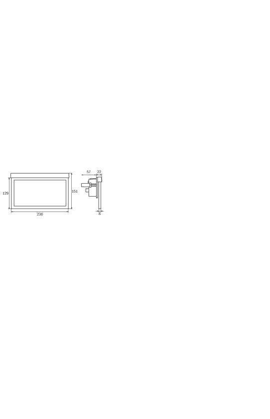 LED-Rettungszeichenleuchte AMR009ML-E