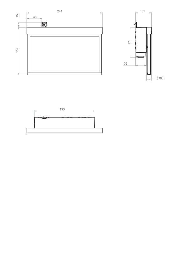 LED-Rettungszeichenleuchte AMWT009ML-AZ