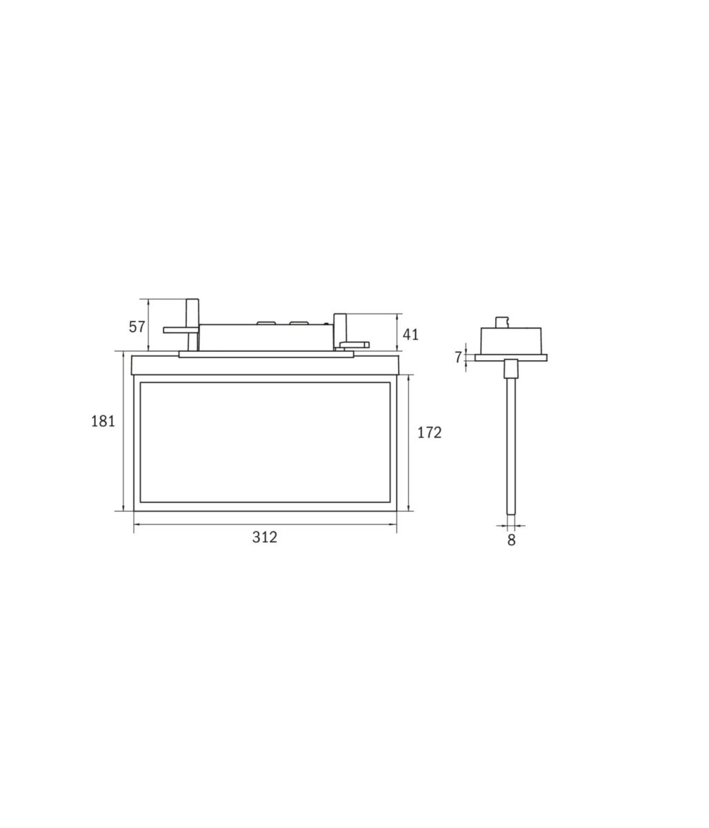 LED-Rettungszeichenleuchte AXC403SC-E