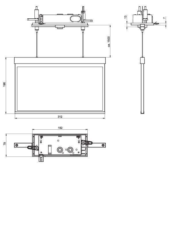 LED-Rettungszeichenleuchte AXCT009ML-AZ