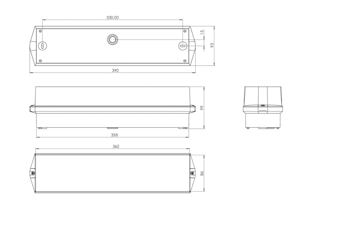 LED-Rettungszeichenleuchte KWIW413SC