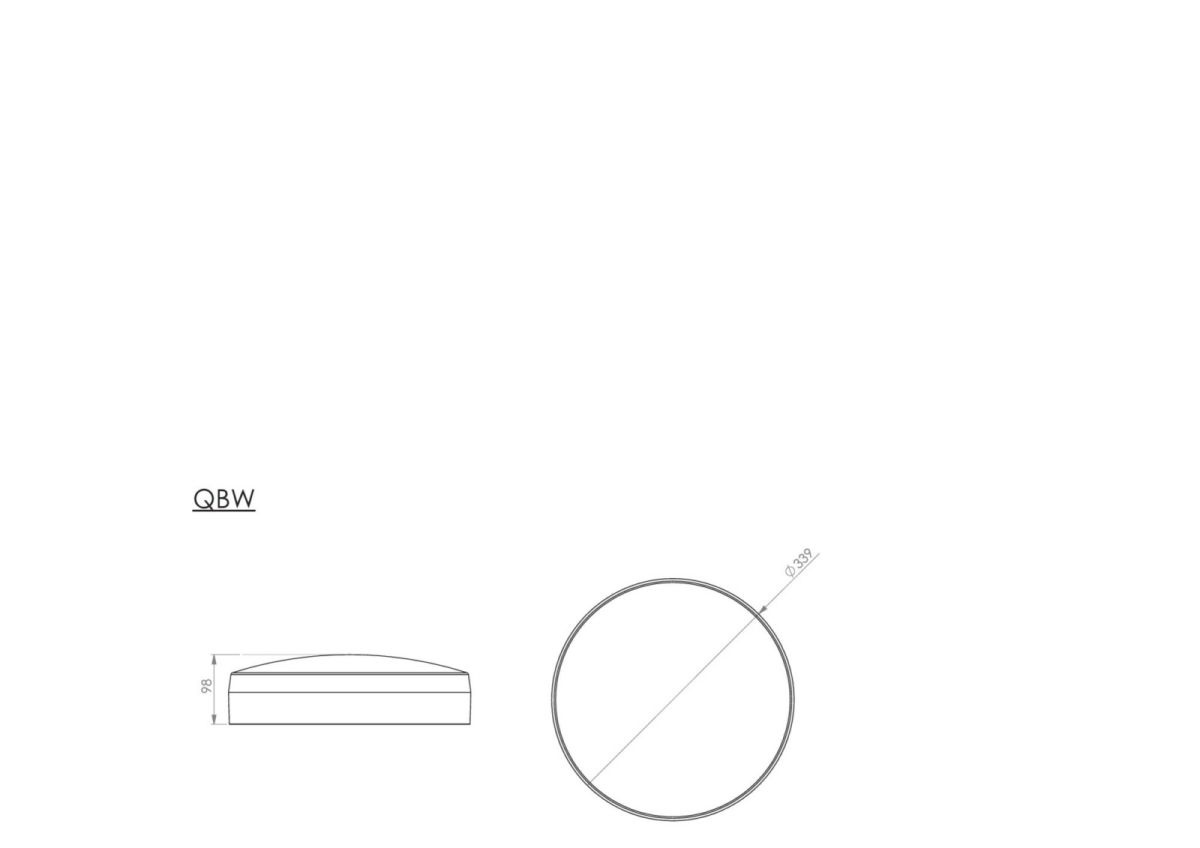 LED-Sicherheitsleuchte QBW428WL