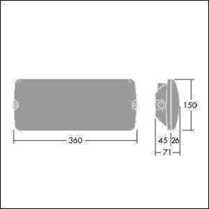 LED-Notlichtleuchte VOYAGER SO #96634938