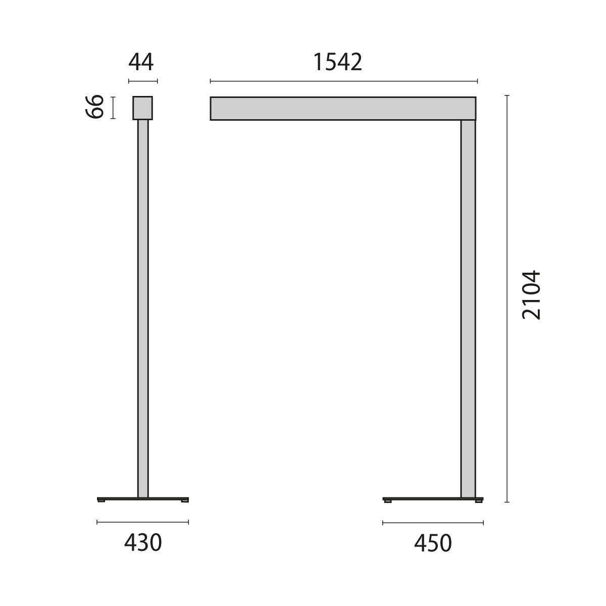 LED-Stehleuchte 3118005