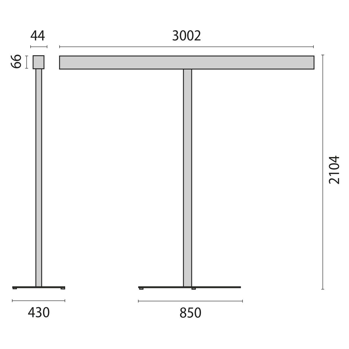 LED-Stehleuchte 3118006