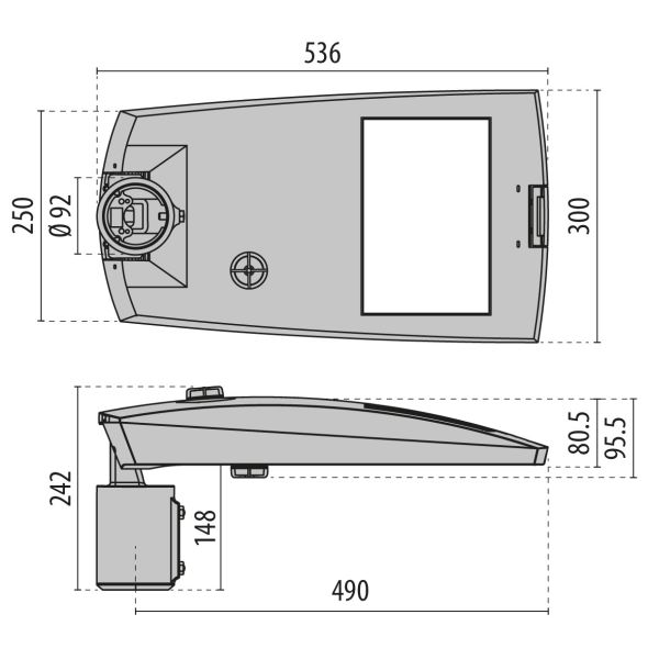 LED-Mastleuchte 3118645