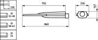 LED-Mastleuchte BGP761 LED #18221900