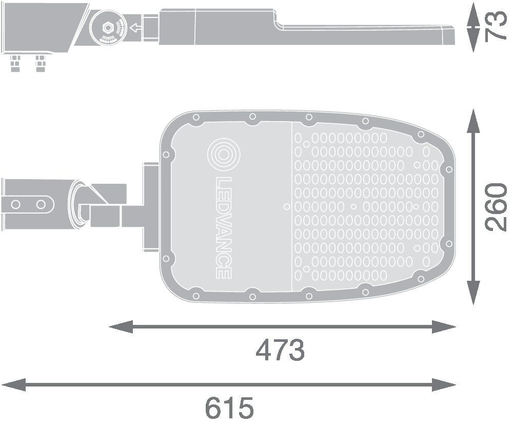 LED-Mastan-/aufsatzleuchte SLAREA#4099854079887