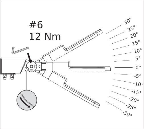 LED-Straßenleuchte SLAREASPDMDV65W727