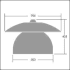 LED-Straßenleuchte VICIA2 48L #96681014