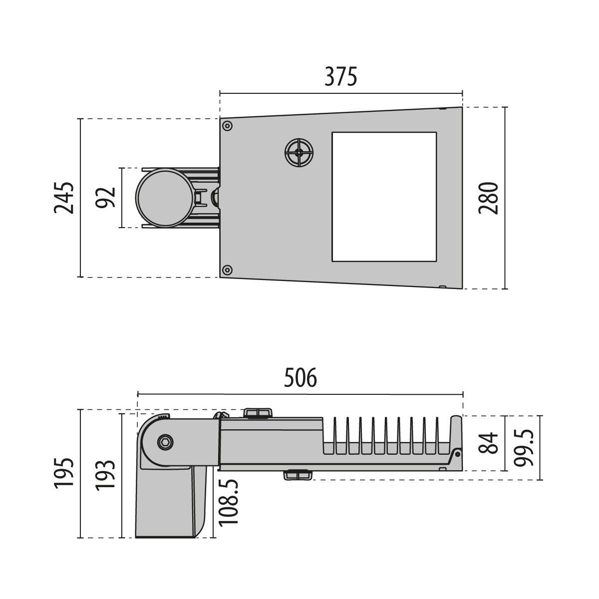 LED-Straßenleuchte 3117732